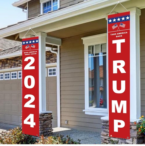 Trump 2024 Flag Banners - Picture 6 of 6
